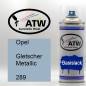 Preview: Opel, Gletscher Metallic, 289: 400ml Sprühdose, von ATW Autoteile West.